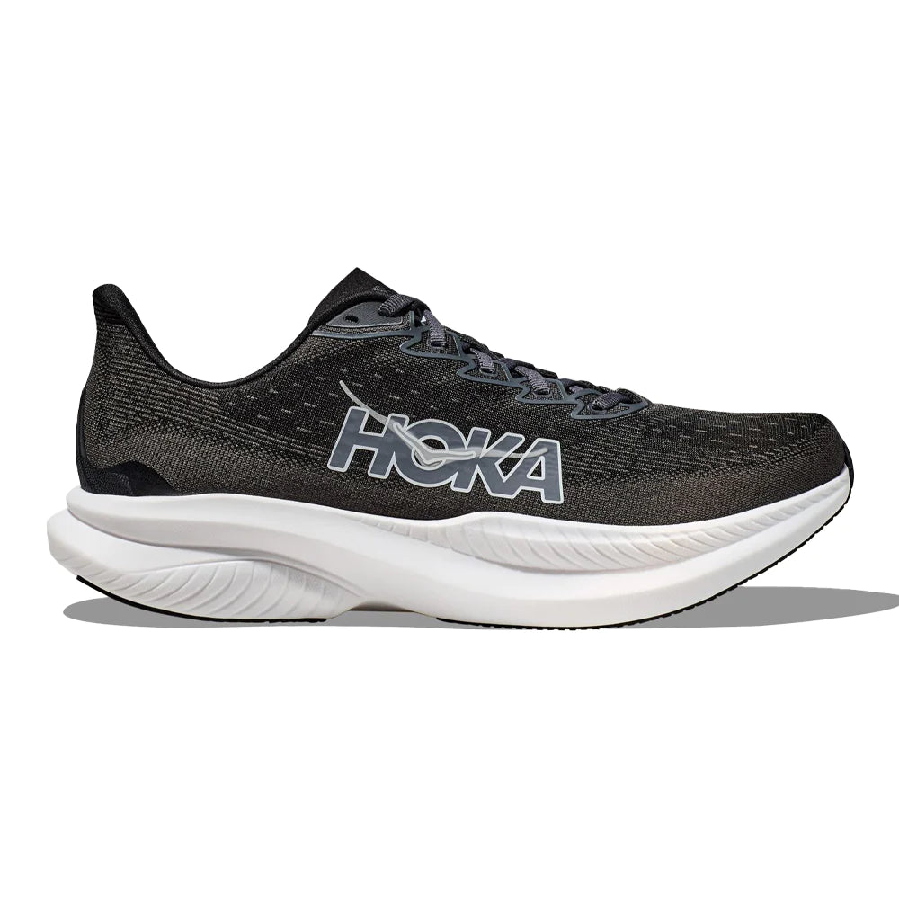Shoe Annex Examples HOKA Mach 6 | Black/White | Men's Running Shoe – Athletic Annex