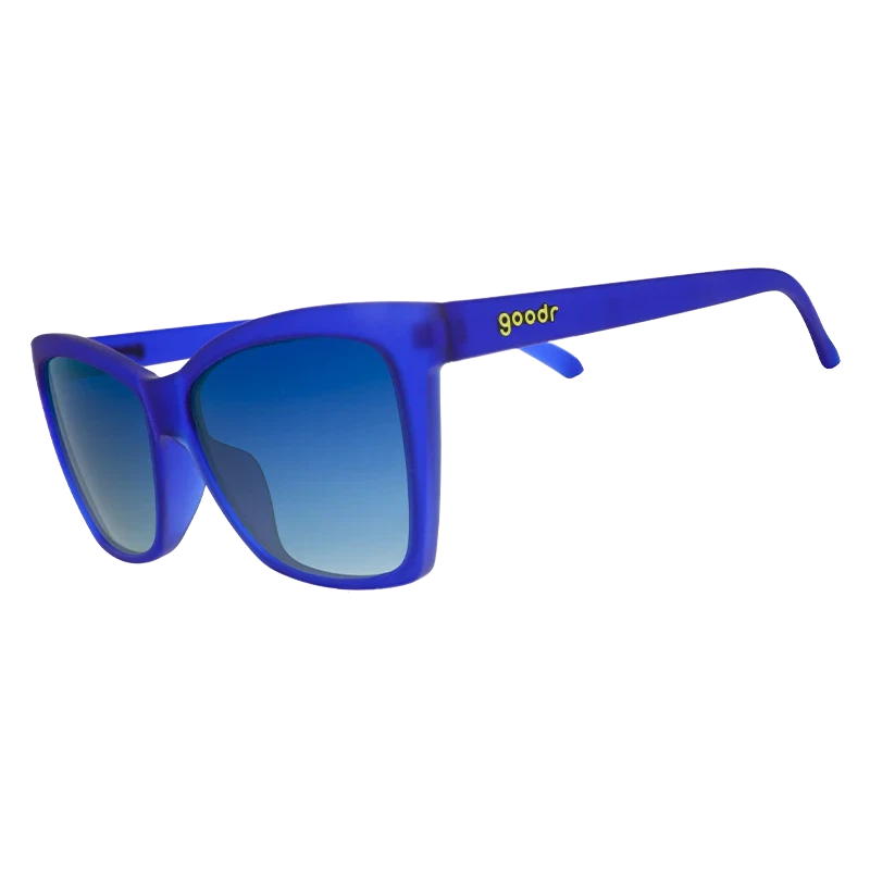 goodr Pop Art Prodigy Blue Cat-Eye Sunglasses | Pop Art Prodigy | goodr — goodr  main image 3