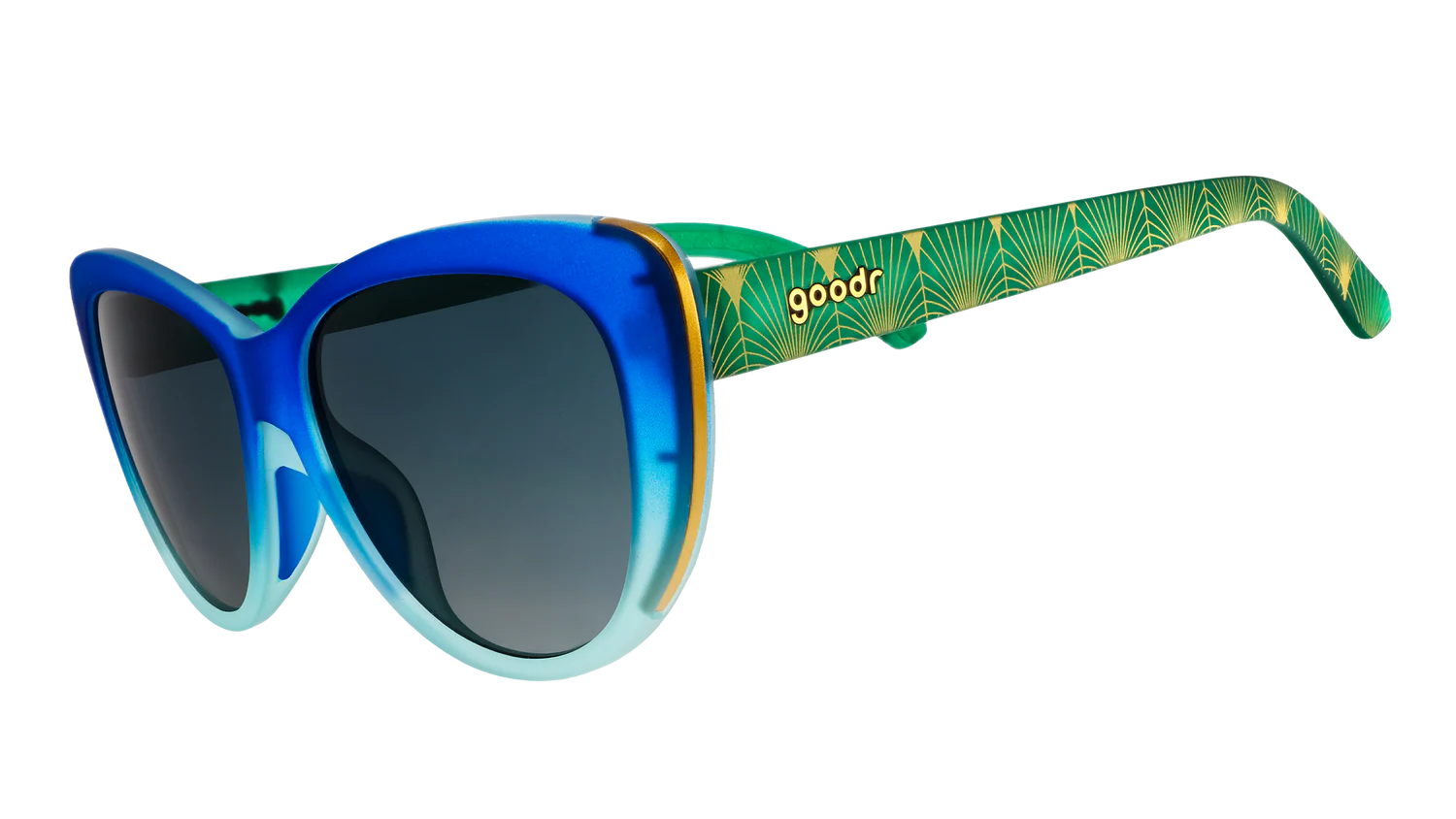 Polarized Plastic Sunglasses with No Slip No Bounce Fit Goodr main image 4