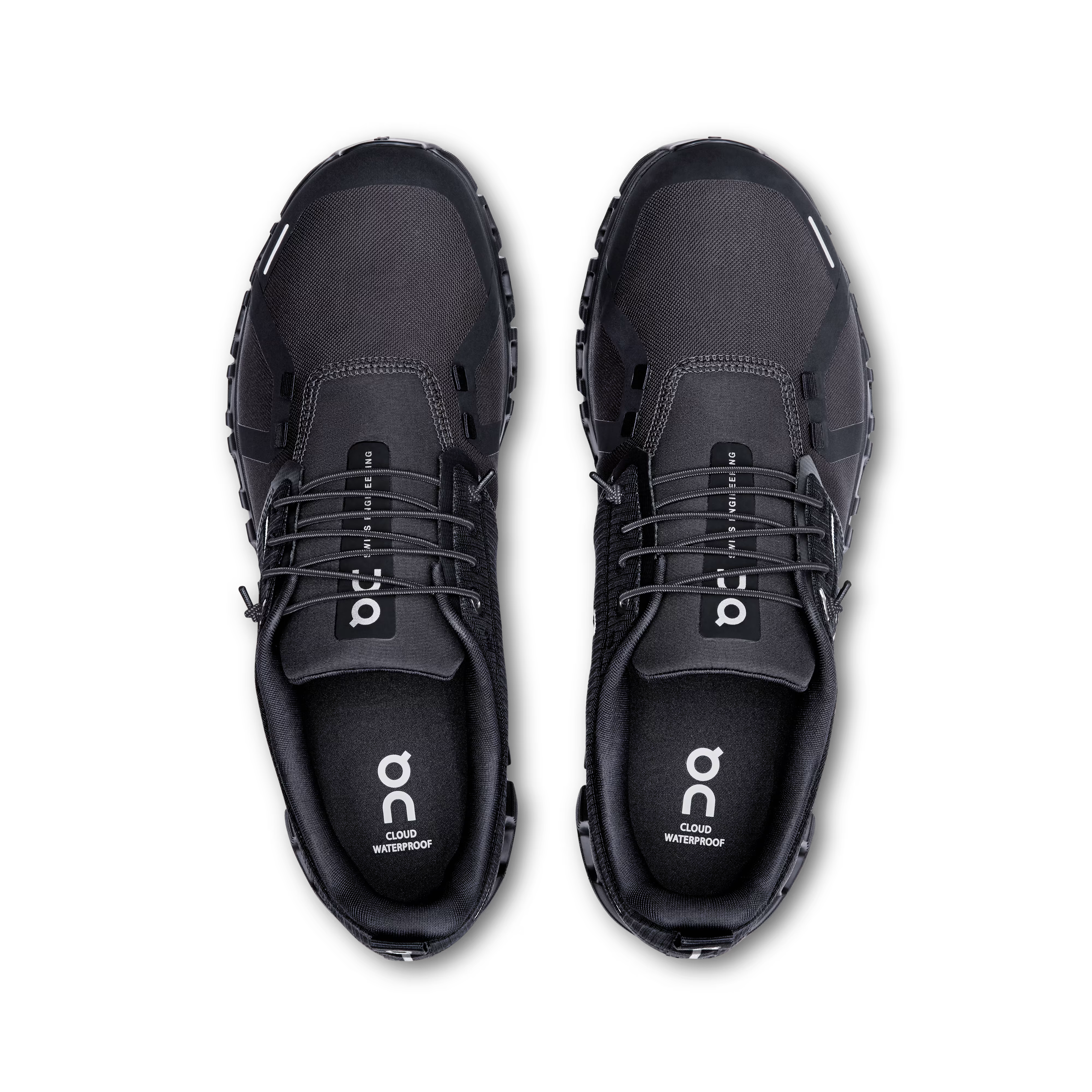ON Cloud 6 WP | Black/Black | Men's Waterproof Everyday Shoe