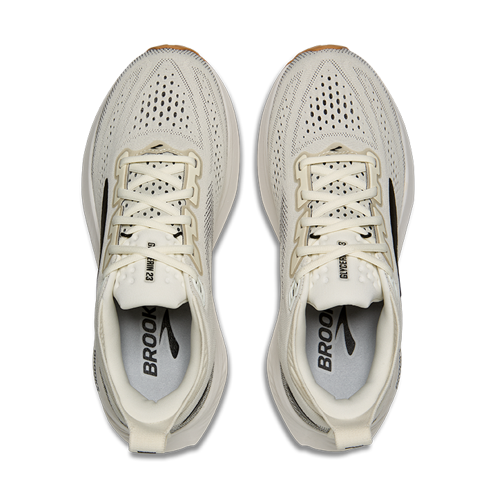 Brooks Glycerin 23 | White / Black / Biscuit | Women's Neutral