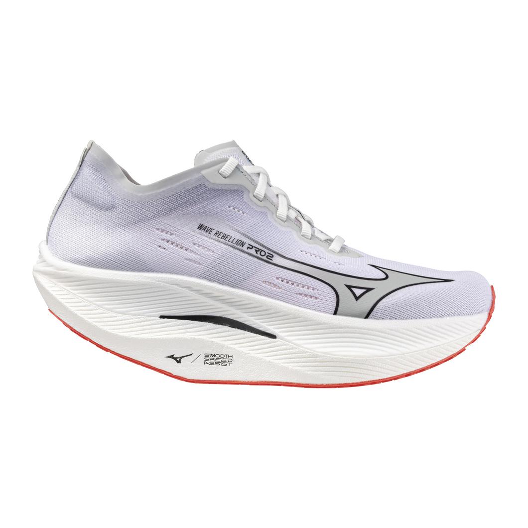 Mizuno Wave Rebellion Pro 2 | White/Harbor Mist | Women's Carbon
