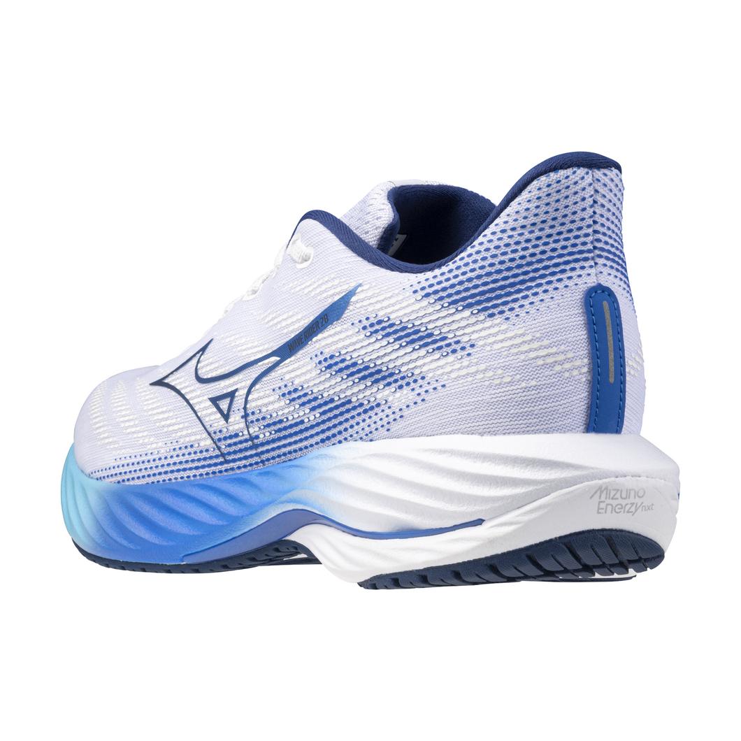 Mizuno Wave Rider 28 | White/Estate Blue | Men display picture 1