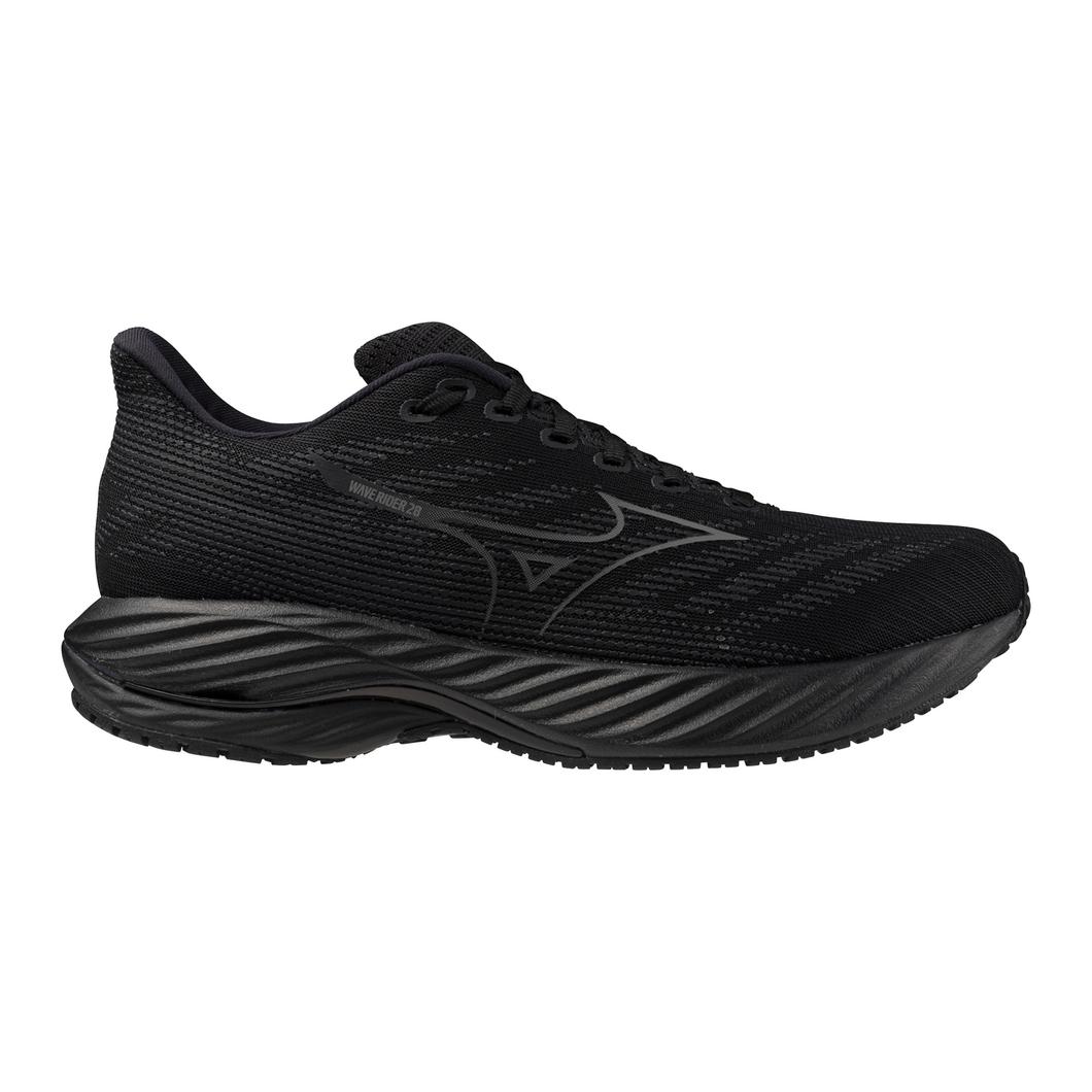 Mizuno Wave Rider 28 | Black/Quiet Shade | Women's Neutral Running