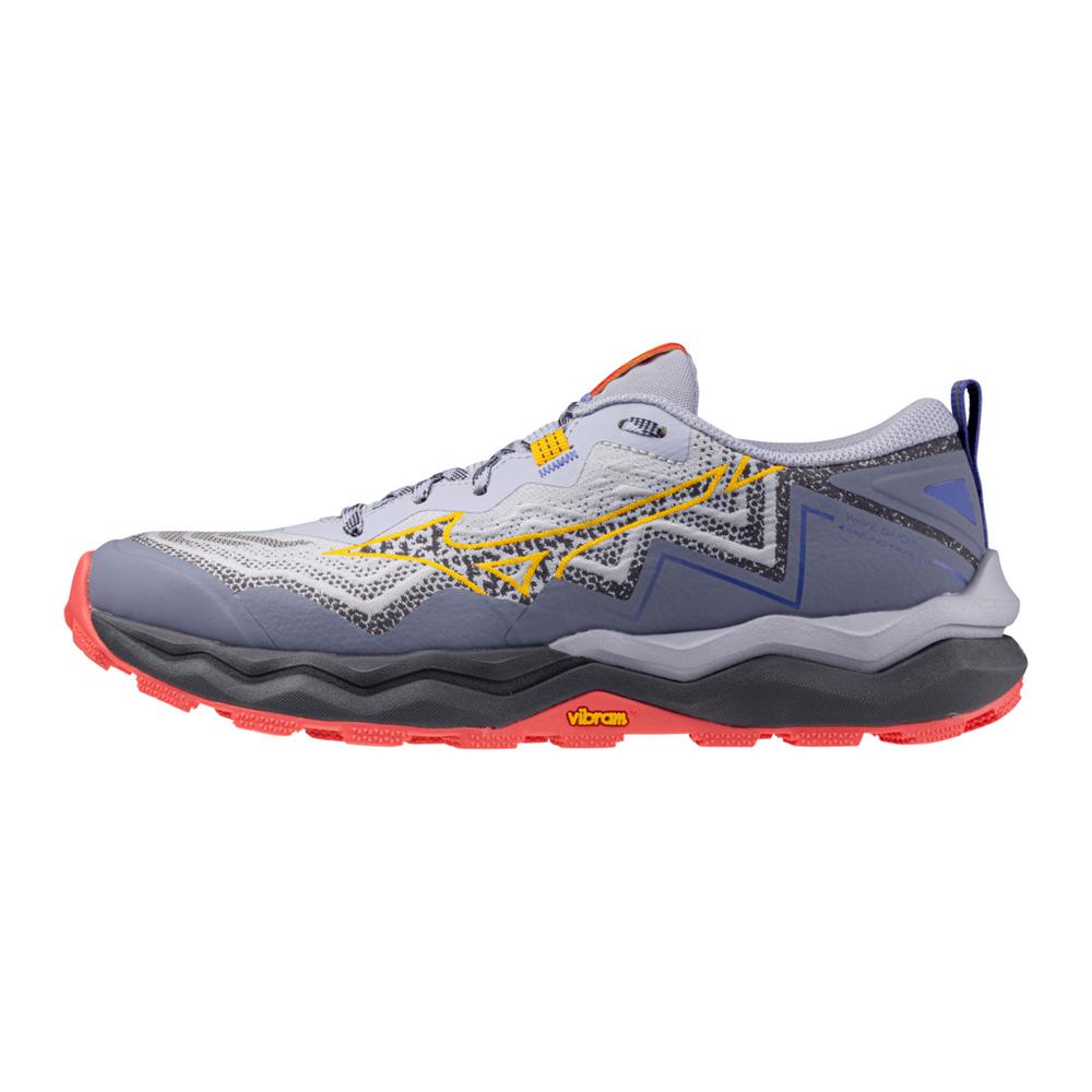 Mizuno Wave Daichi 9 | Icelandic Blue/Citrus | Women's Trail