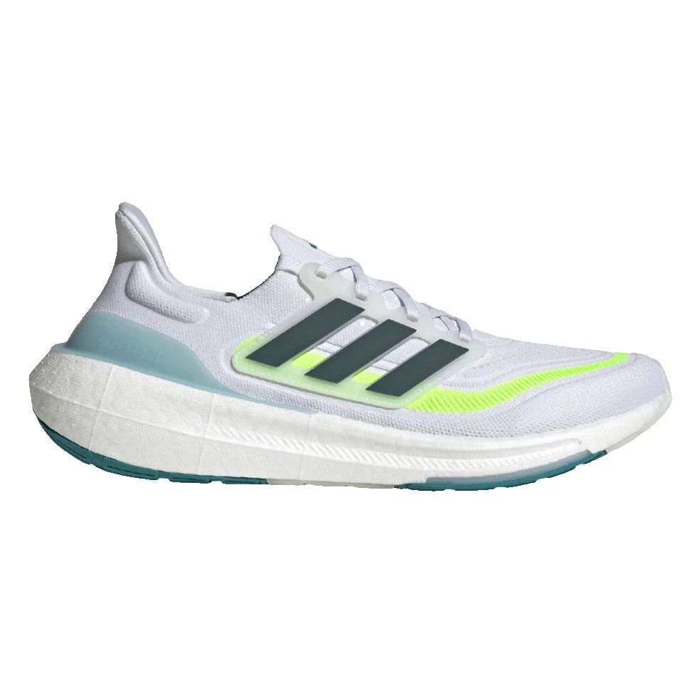 Adidas ultra boost white green discount