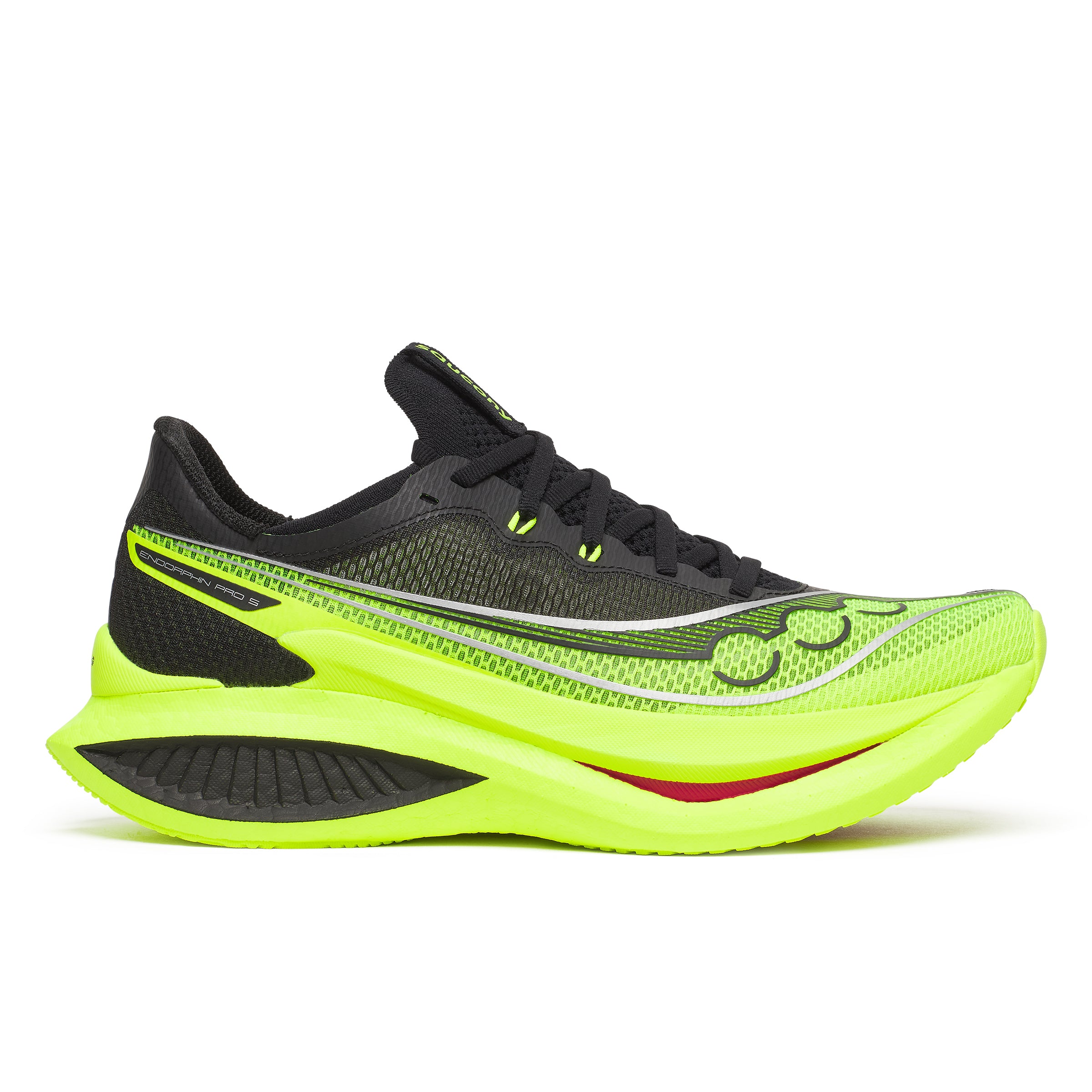 Saucony Men\'s Black Athletic Running Shoes with Green Insole Saucony Men main image 3