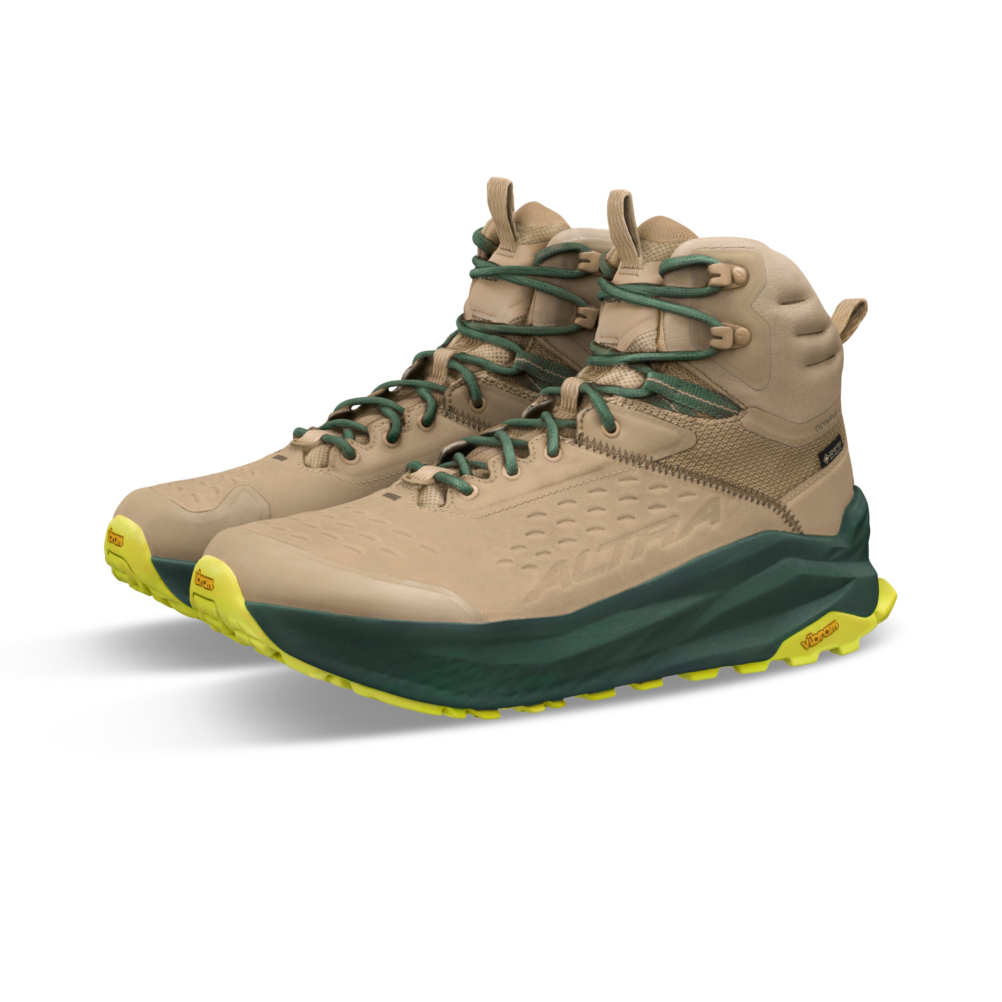 Altra Olympus 6 Hike Mid GTX | Tan | Men's Waterproof Hiking Boots