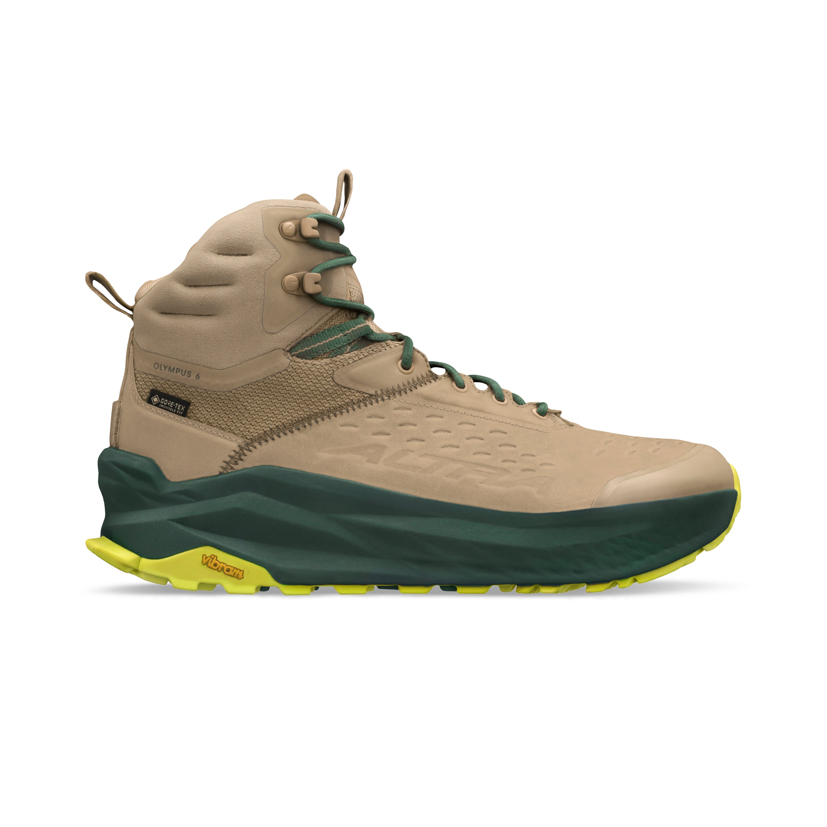 Altra Olympus 6 Hike Mid GTX | Tan | Men's Waterproof Hiking Boots