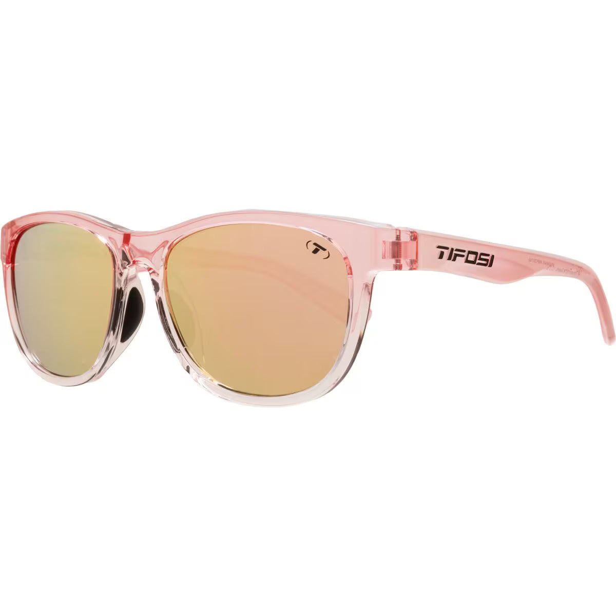 Tifosi Pink Transparent Sport Sunglasses with Case Tifosi® Wisp - Prescription Available | SportRx main image 3