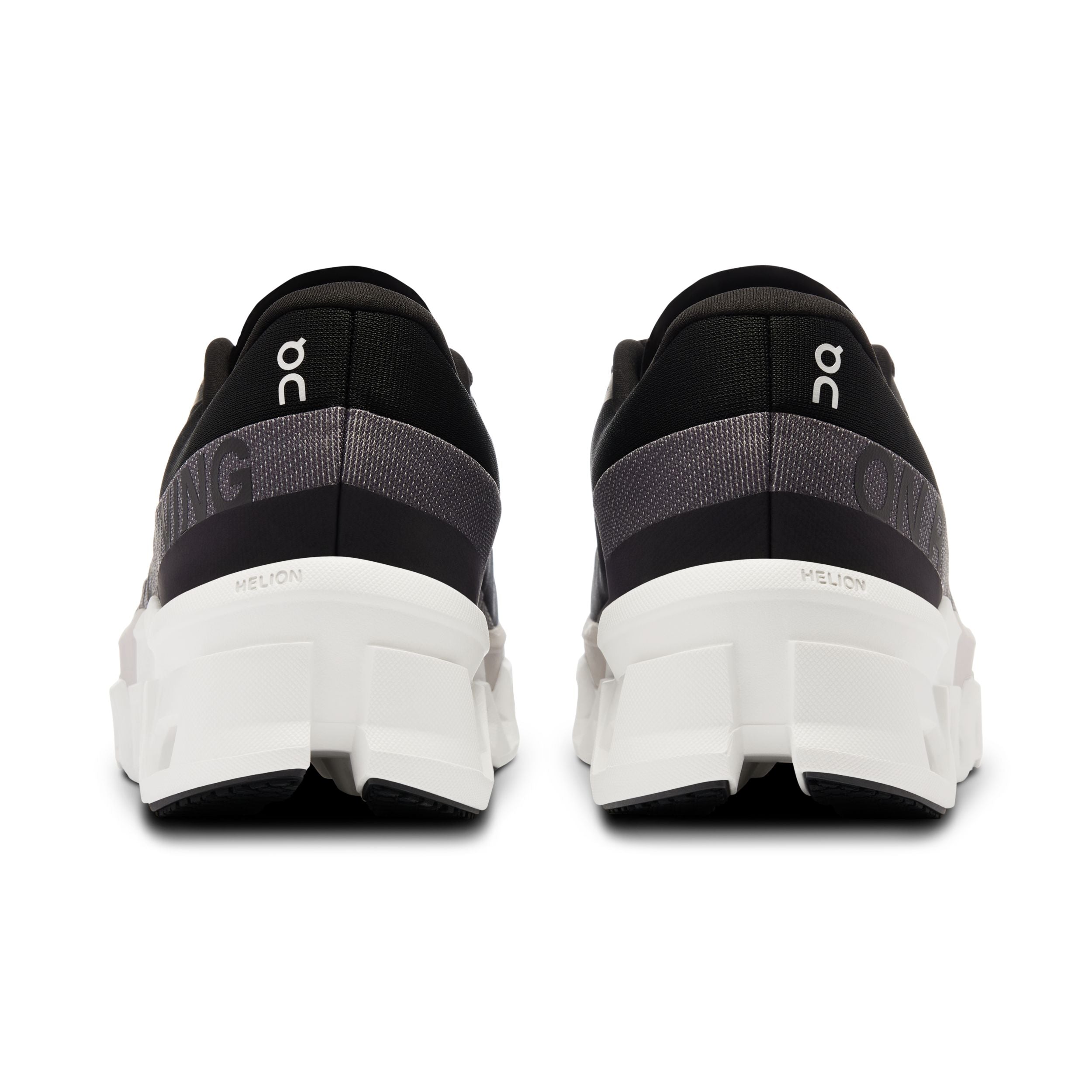On Cloudmonster 2 | Black/Frost | Men's High Cushion Running Shoes