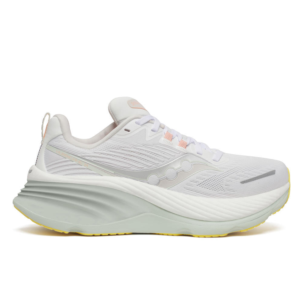 Saucony Hurricane 24 Women's Running Shoes White/Foam