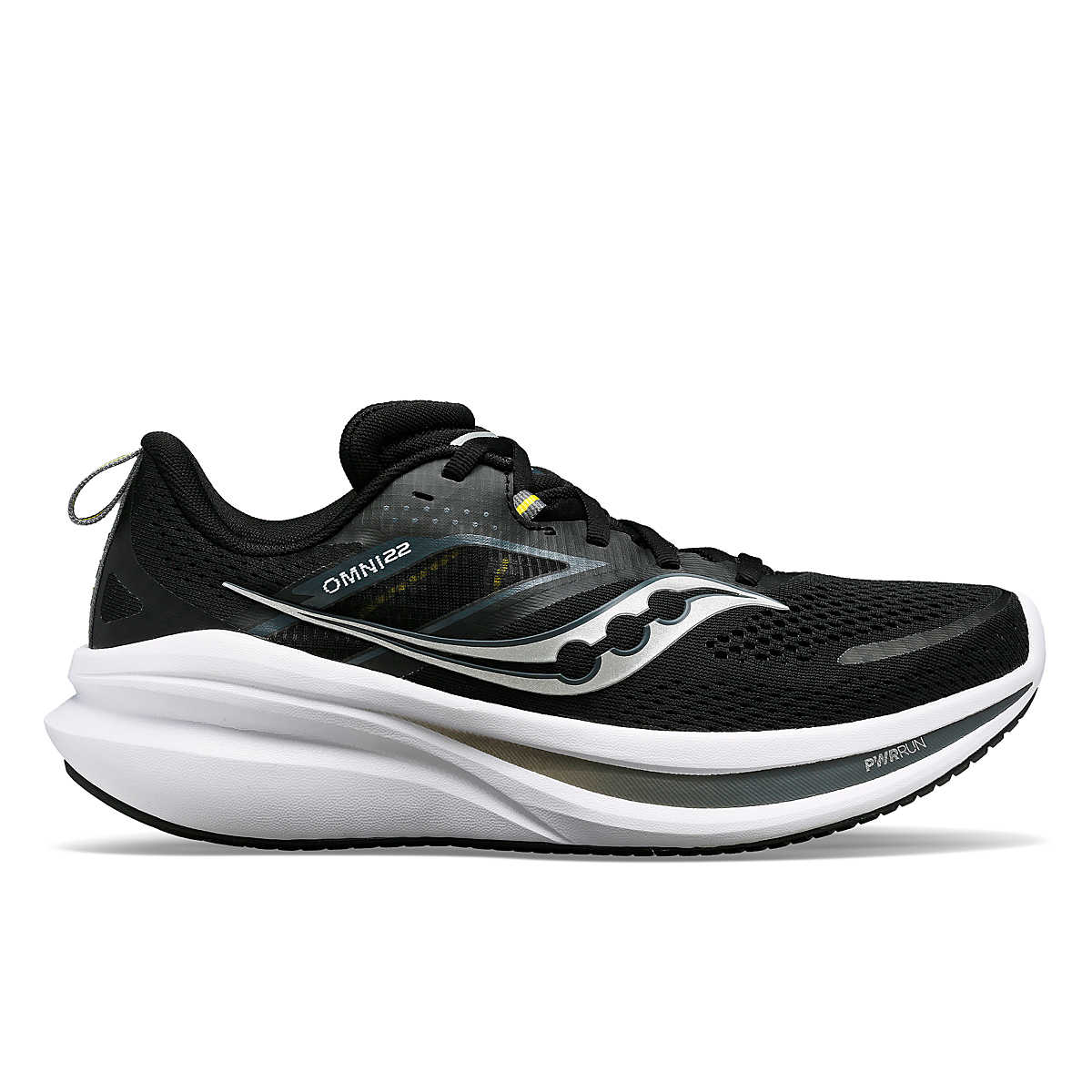Saucony Men’s Black & White Athletic Running Shoes Saucony Ride 19 Men main image 3