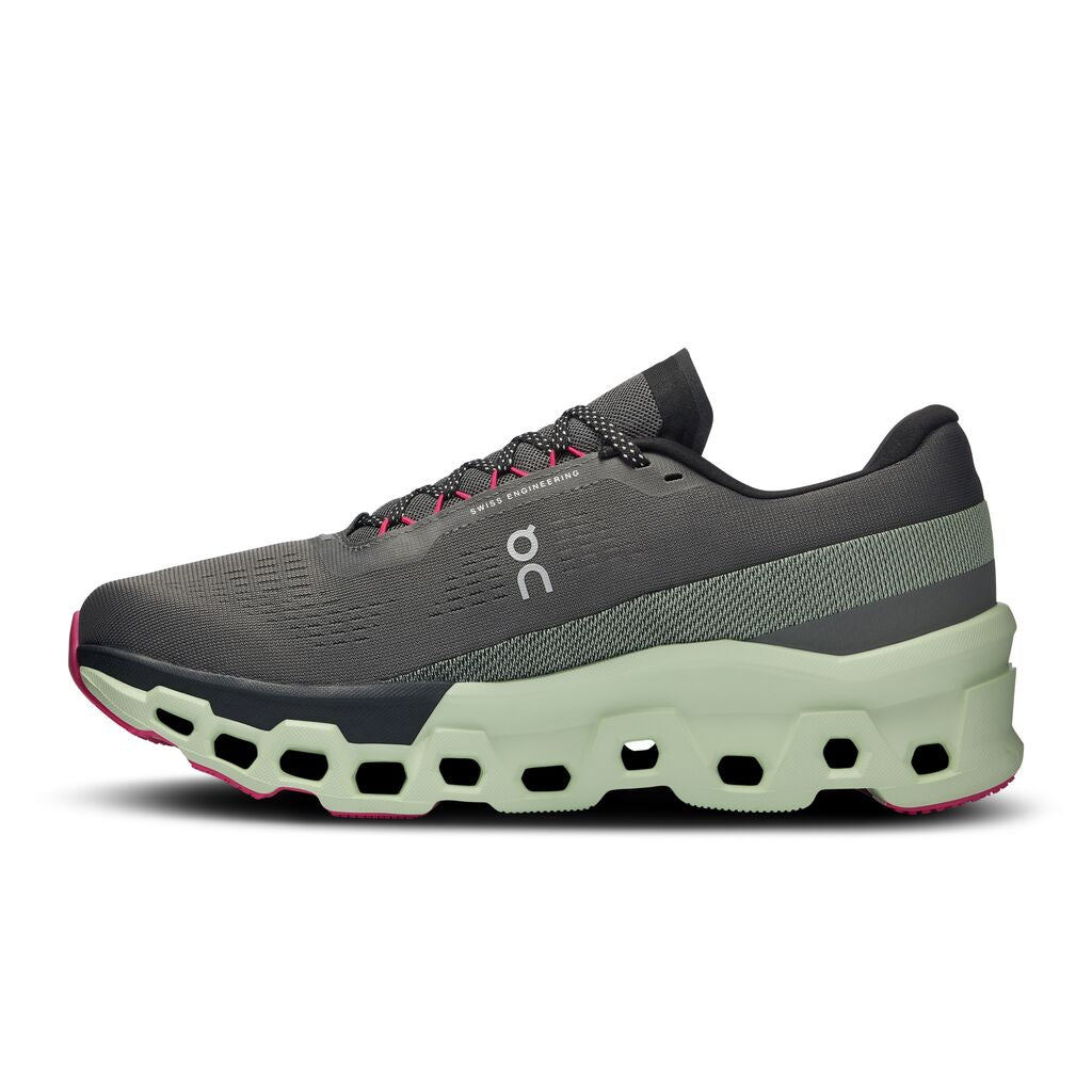 On Cloudmonster 2 | Asphalt/Lima | Men's High Cushion