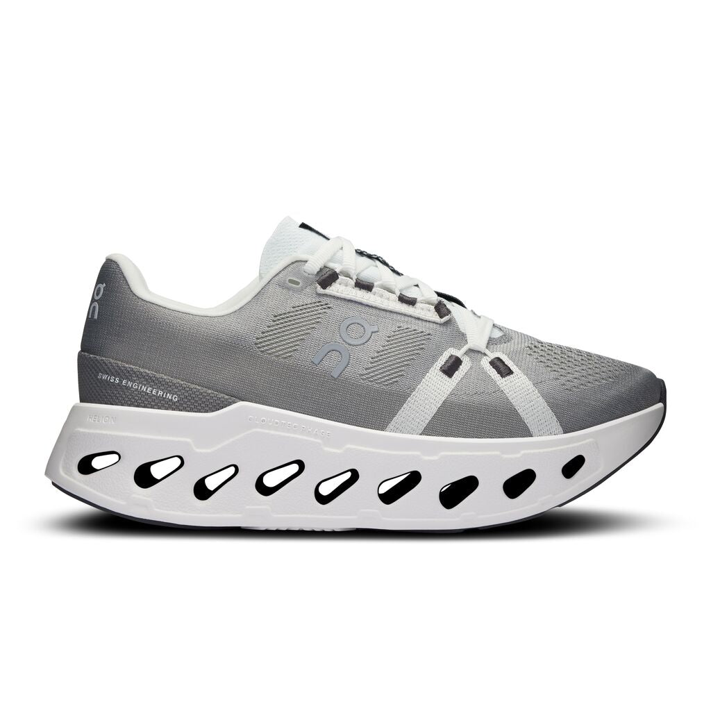 On Cloudeclipse Alloy/White Women's High Cushion Running Shoes
