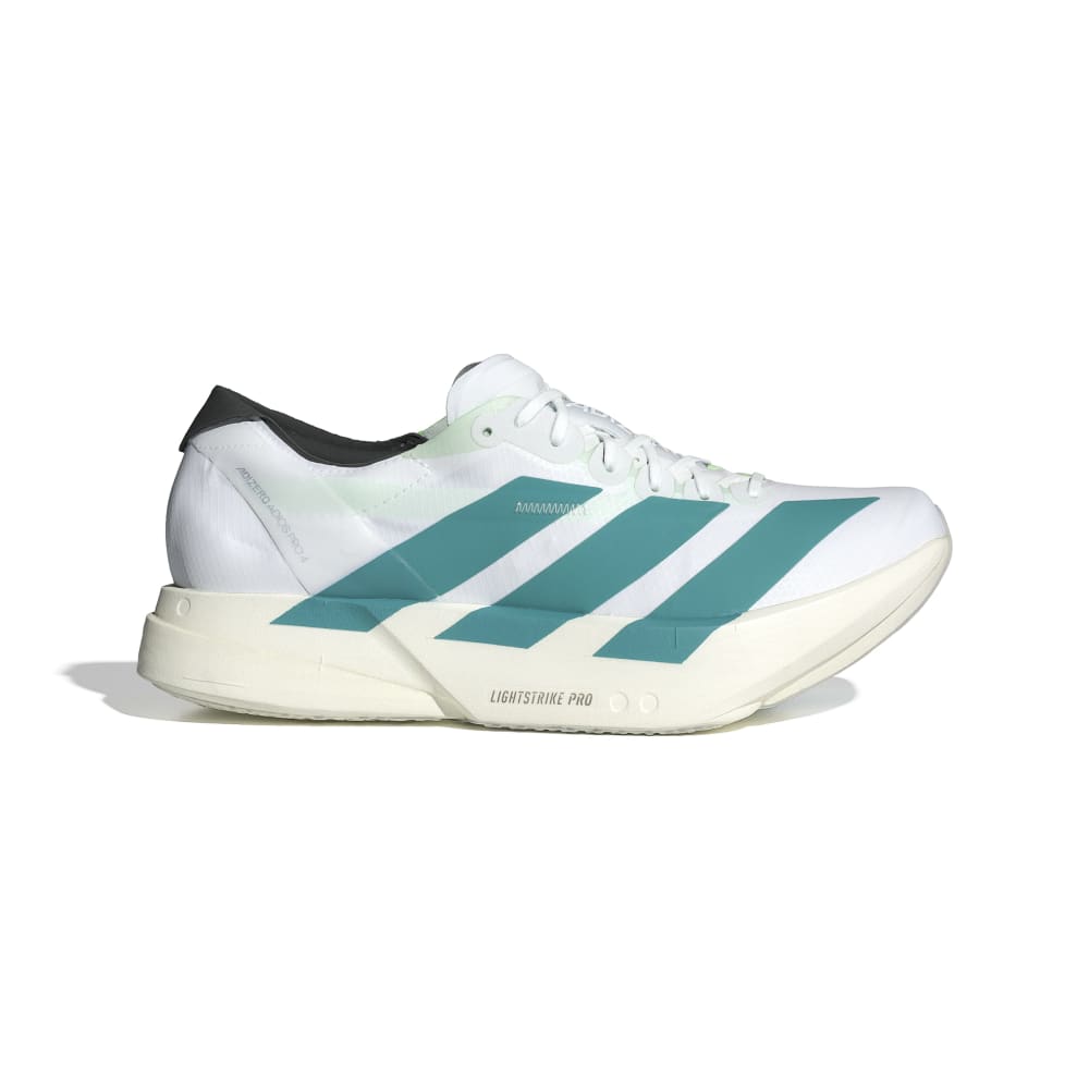 ADIDAS Men's AdiZero Adios Pro 4 - Ftwr White/Pure Teal/Carbon - JR1267