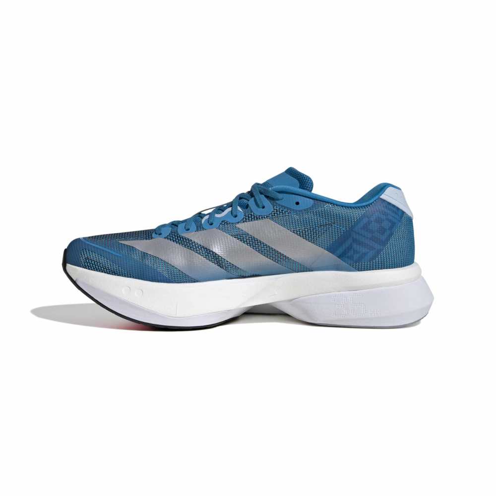 ADIDAS Men's AdiZero Boston 13 - Solar Blue/Silver Metallic/Dark Solar Blue - JR4868