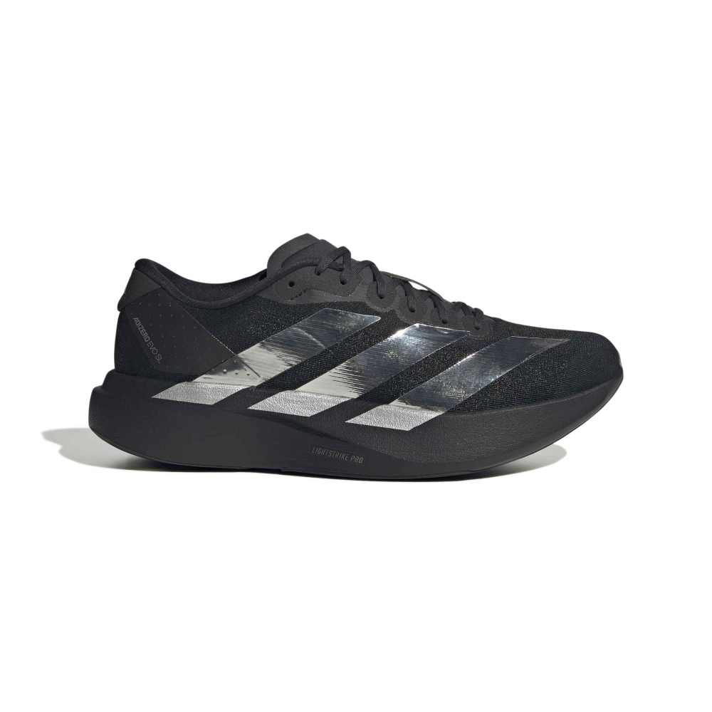 ADIDAS Men's AdiZero Evo SL - Core Black/Silver Metallic/Iron Metallic - KJ9663