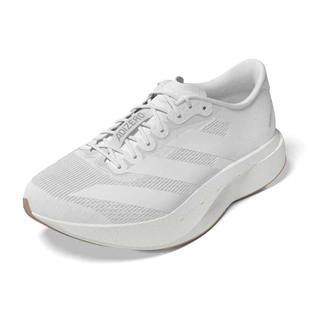 ADIDAS Men's AdiZero Evo SL - Ftwr White/Ftwr White/Warm Sandstone - KI6923