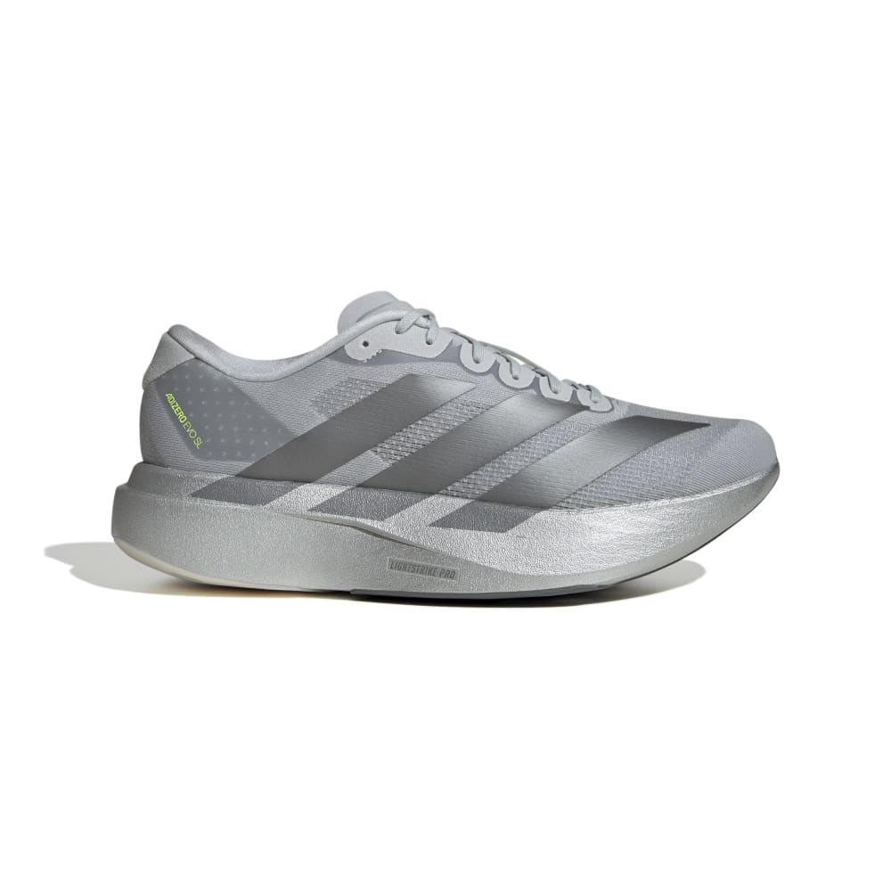 ADIDAS Men's AdiZero Evo SL - Silver Metallic/Iron Metallic/Halo Silver - JR3419