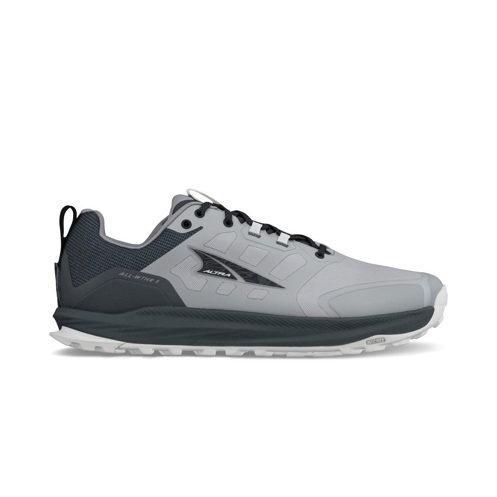 Altra Lone Peak WP Low Gray Men's Waterproof Trail Running