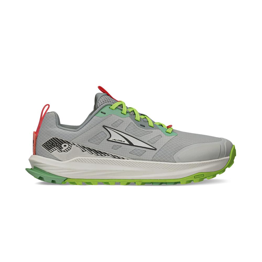 ALTRA W Lone Peak 9 - GRAY/LIME - AL0A85PR232