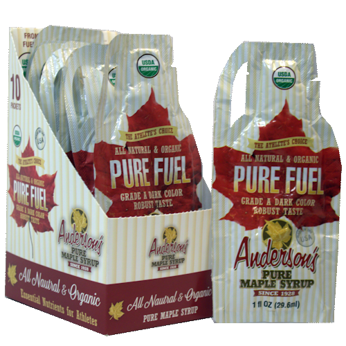 Anderson’s Maple Syrup Pure Fuel Energy Gel | Natural Endurance Fuel ...