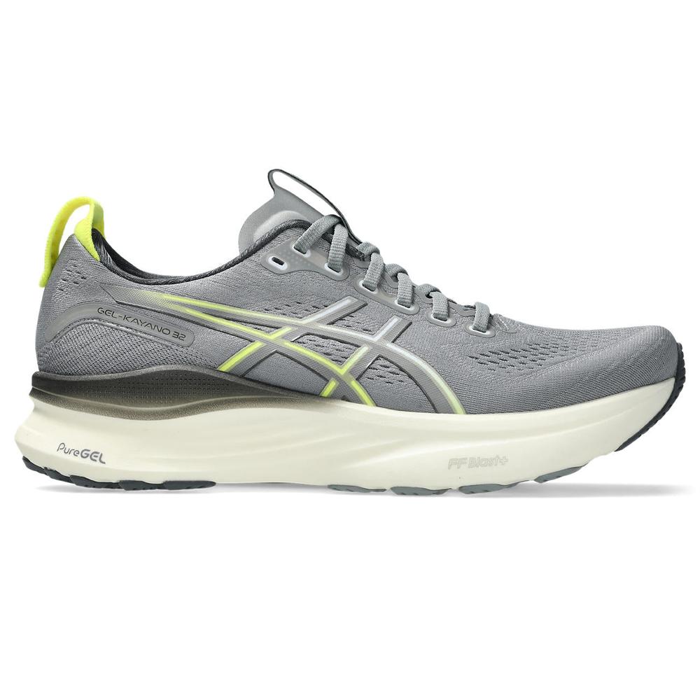 ASICS M GEL-KAYANO 32 - GRAVEL/CITRON - 1011C052-021