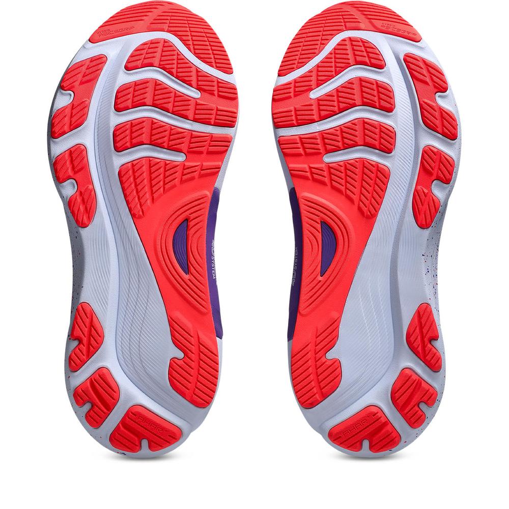 ASCIS Kayano 32 | Cream/Edo Purple | Men's High Cushion Stability