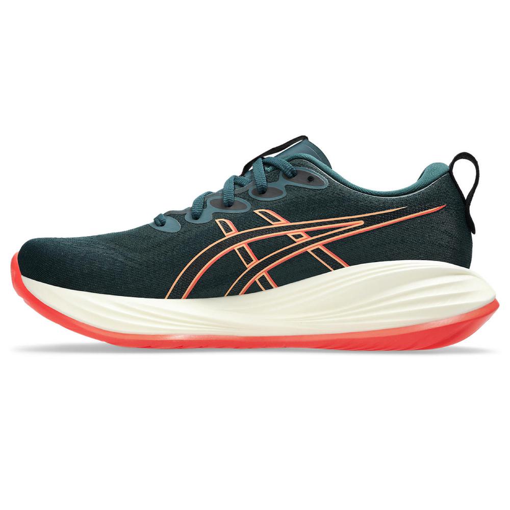 ASICS Men's Gel-Cumulus 27 - Saxon Green/Coral Reef - 1011B960-301