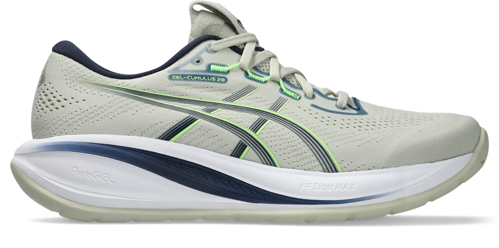 ASICS GEL-CUMULUS 28ライトグリーン　26.5 ASICS Gel-Cumulus 28 | Light Dust / Illuminate Green | Men's