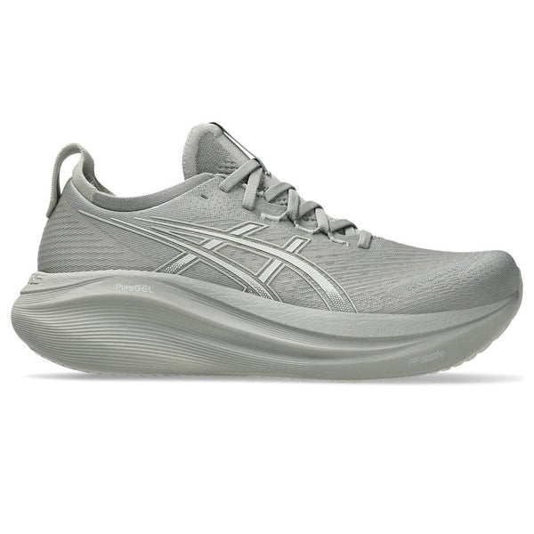 NEW ASICS men\'s gel-nimbus 27 running shoes in seal grey/lake grey Asics Gel Nimbus 27 Seal Grey - Lake Grey – Fit2Run main image 4