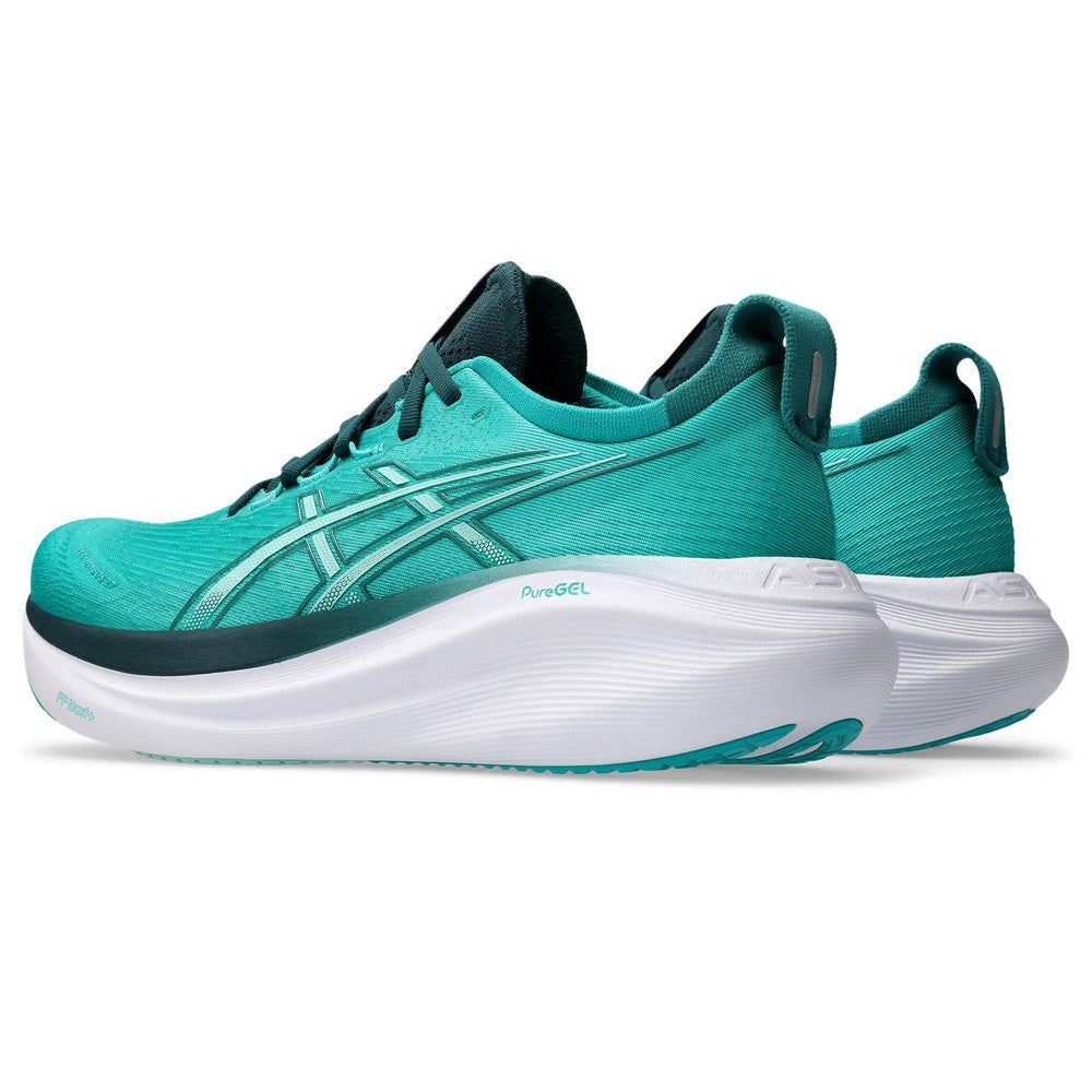 Asics Gel-Nimbus 27 | Wave Teal/Saxon Green | Men's Neutral