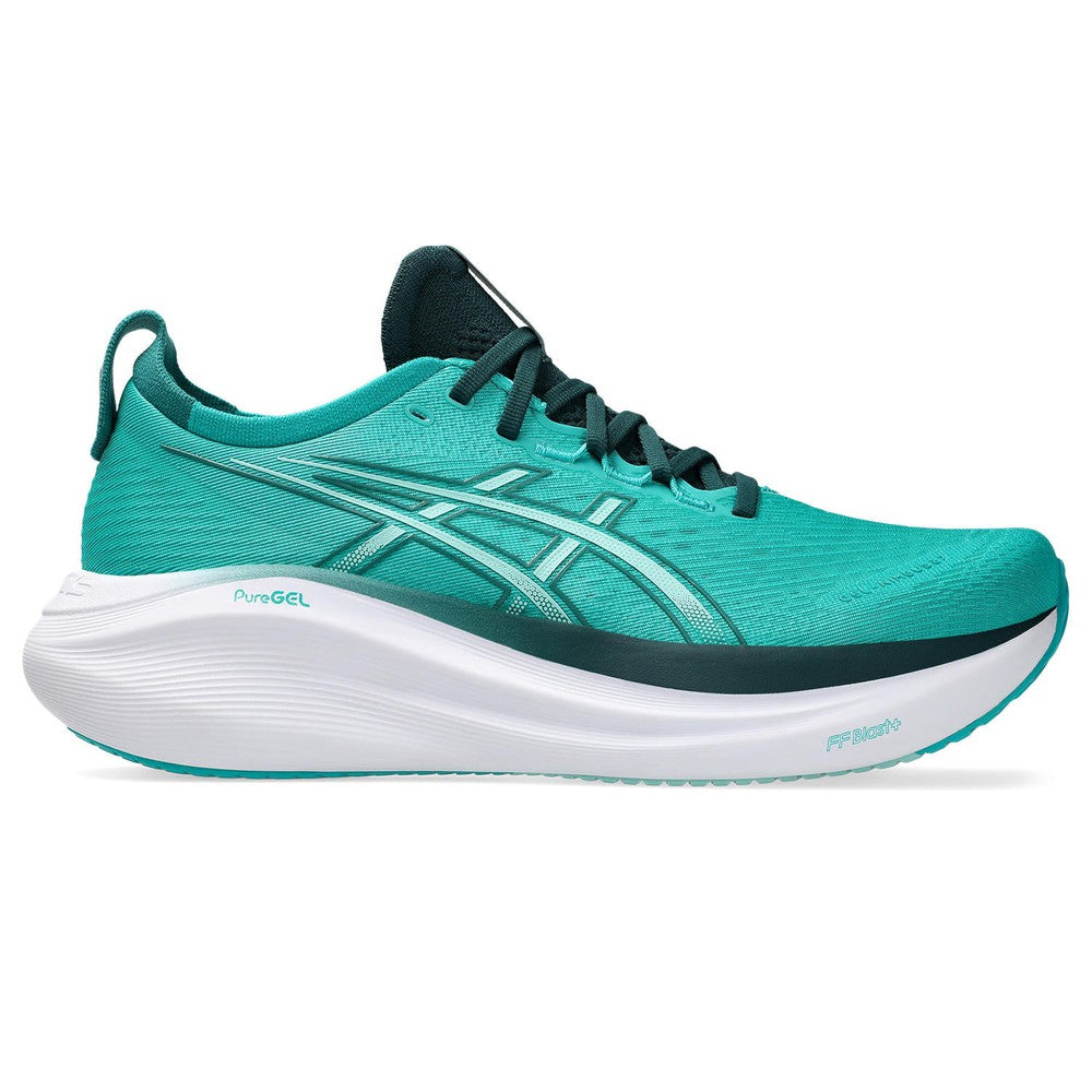 ASICS Men's Gel-Nimbus 27 - Wave Teal/Saxon Green - 1011B958-400