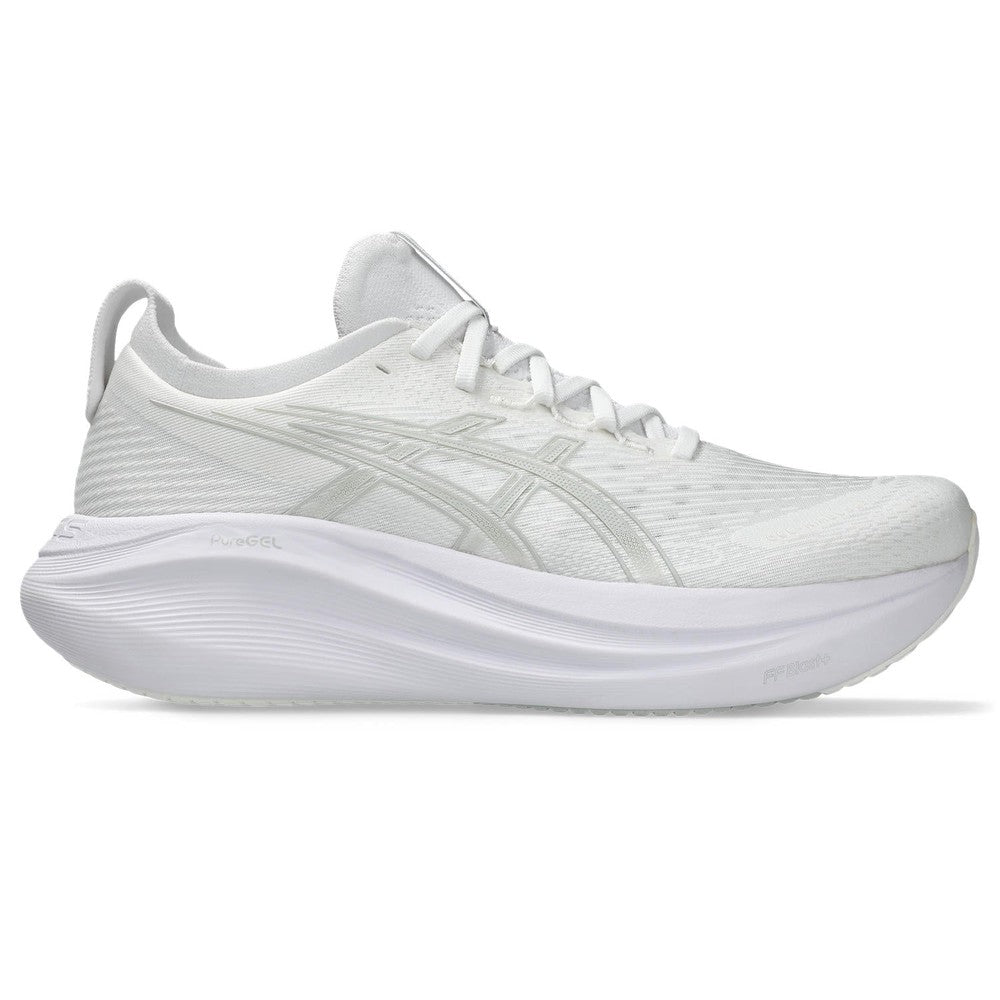 ASICS Men's Gel-Nimbus 27 - White/Glacier Grey - 1011B958-100