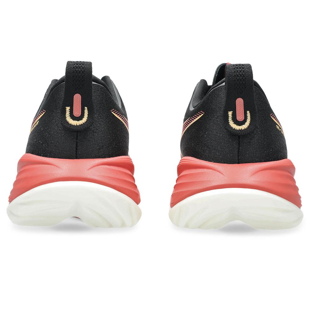 ASICS W GEL-CUMULUS 27 - BLACK/ORANGE GLOW - 1012B772-003