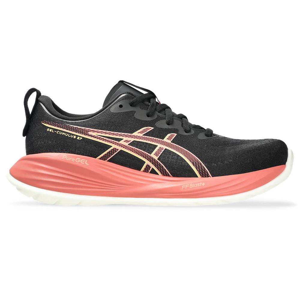 ASICS W GEL-CUMULUS 27 - BLACK/ORANGE GLOW - 1012B772-003