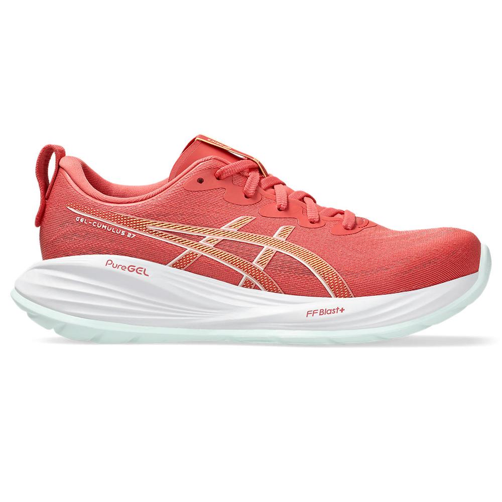 ASICS W GEL-CUMULUS 27 - DARK PINK CLAY/CREAM - 1012B772-701