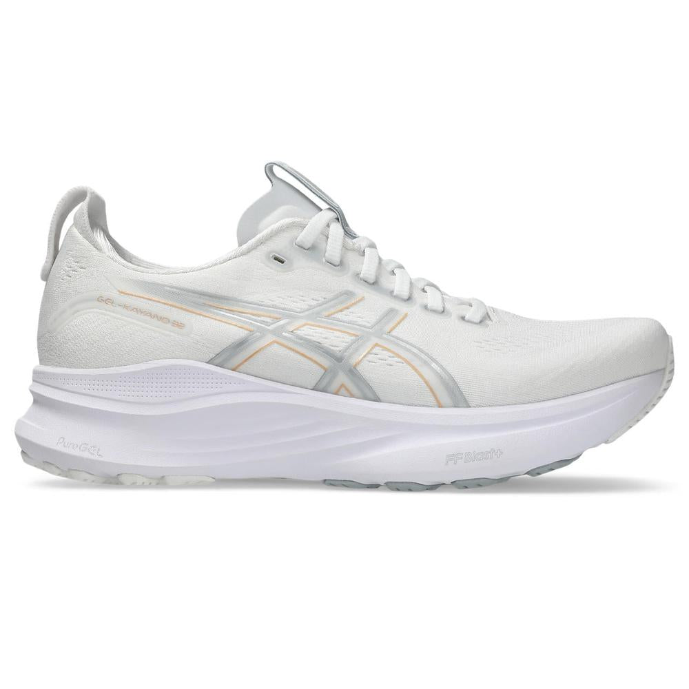 ASICS W GEL-KAYANO 32 - WHITE/CHAMPAGNE - 1012B838-100