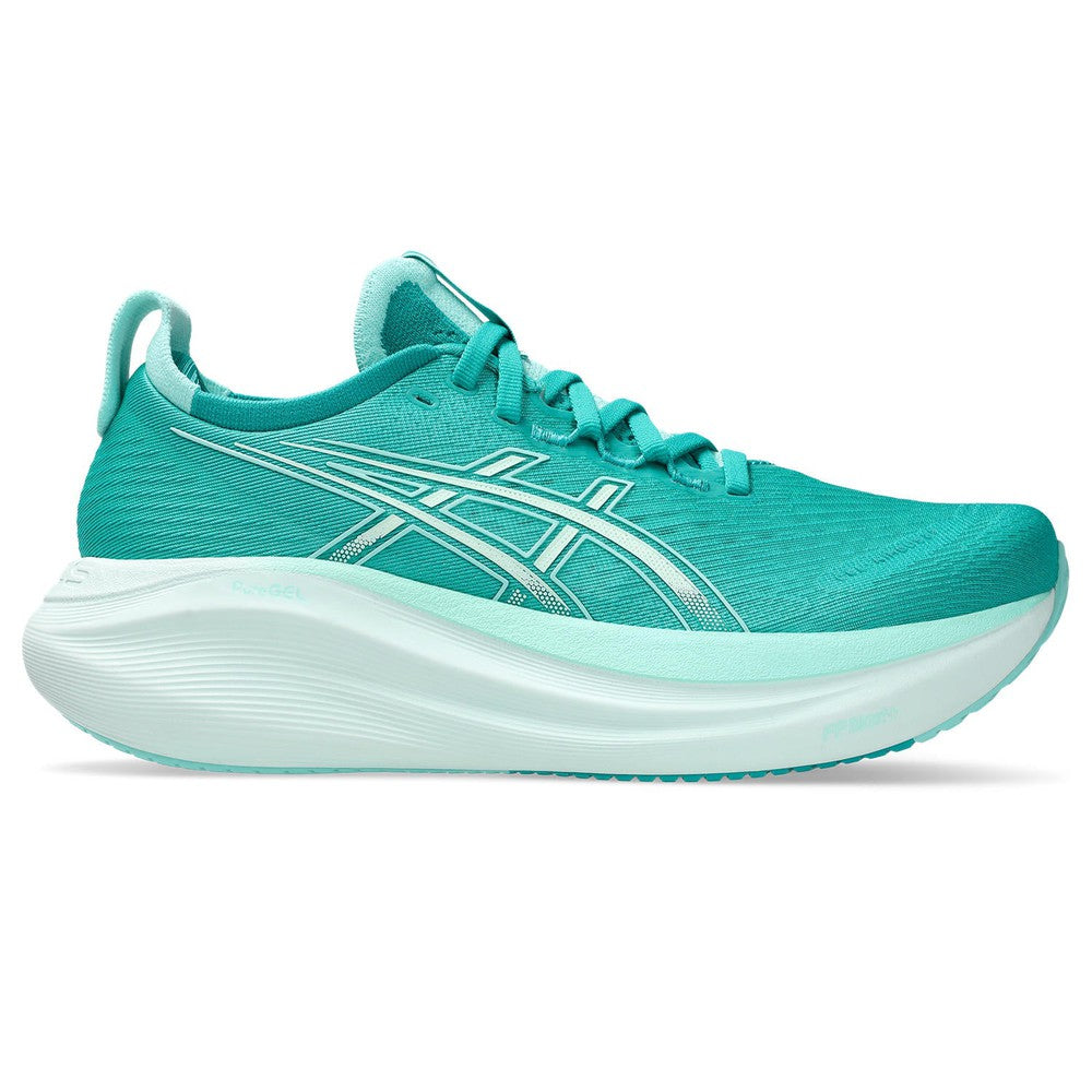 ASICS Women's Gel-Nimbus 27 - Wave Teal/Illuminate Mint - 1012B753-400