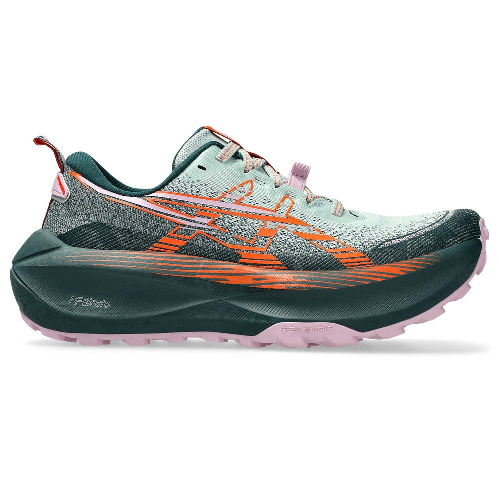 ASICS Women's Trabuco Max 4 - Cold Moss/Nova Orange - 1012B769-400