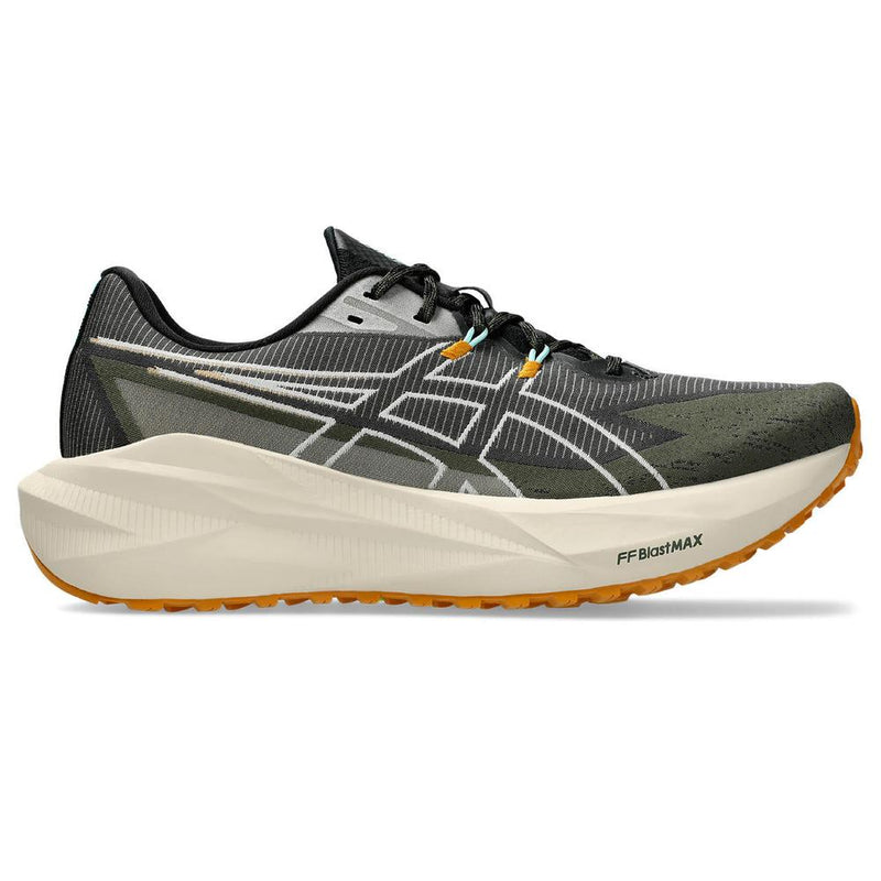 1011C276-001 | right | Image of Asics Men's Blazeblast shoe in Black / Sandstorm
