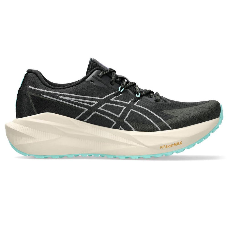 1012C037-001 | right | Image of Asics Women's Blazeblast shoe in Black / Illuminate Mint