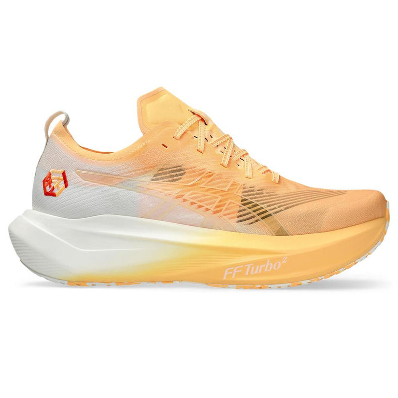 1013A199-800 | right | Image of Asics Unisex Megablast Tenka shoe in Orange Glow / White