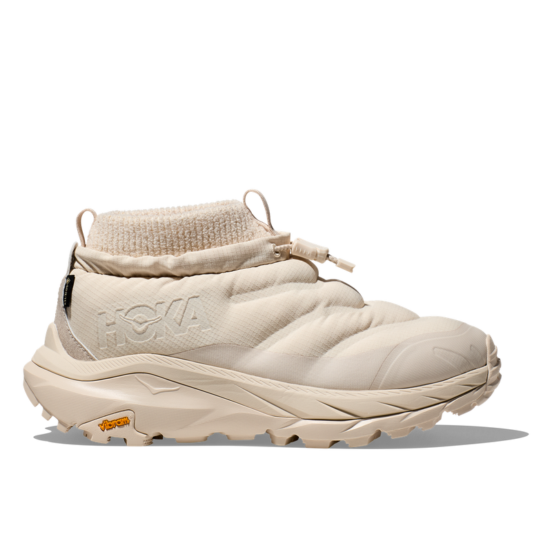 1155196-OKS | right | Image of HOKA Women's Kaha 2 Frost Moc GTX shoe in Oat Milk / Sesame