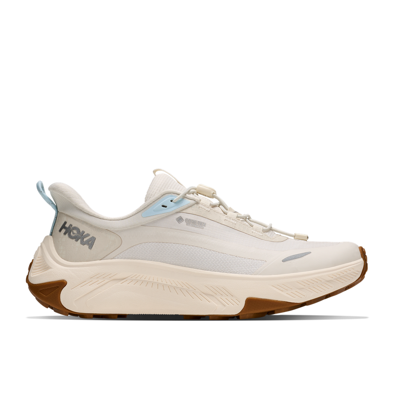 1176641-ABST | right | Image of HOKA Women's Transport 2 GTX shoe in Alabaster / Alabaster