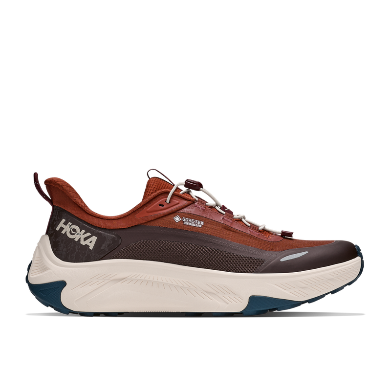 1176678-CWD | right | Image of HOKA Men's Transport 2 GTX shoe in Coastal Redwood / Alabaster