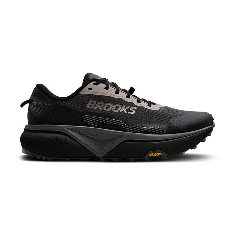 1204771B030 | right | Image of Brooks Women's Cascadia 20 GTX shoe in Black / Ebony / Nocturnal