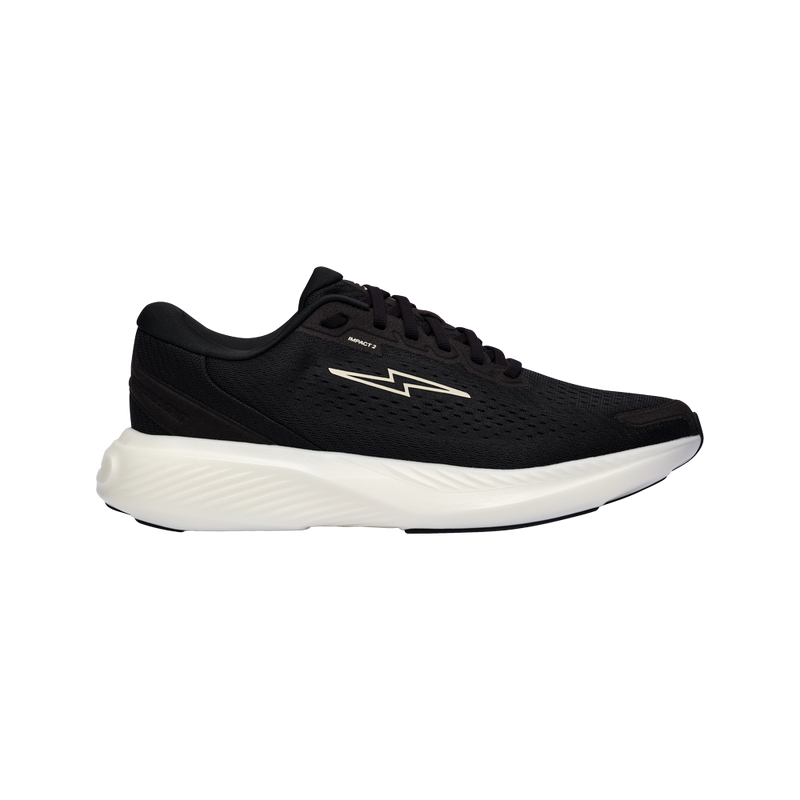 FW26UMBKU | right | Image of Hylo Unisex Impact 2 shoe in Black / Undyed