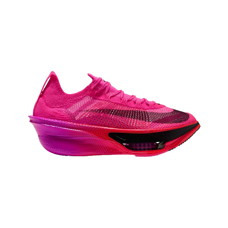 IM5547-600 | right | Image of Nike Women's Alphafly 4 shoe in Hyper Pink / Black - Fuchsia Blast